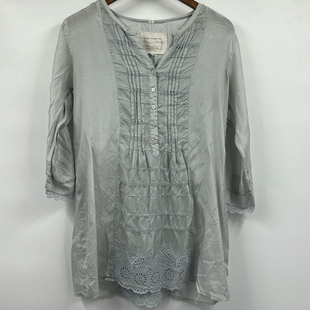 Vintage Johnny Was Lace Tunic Small